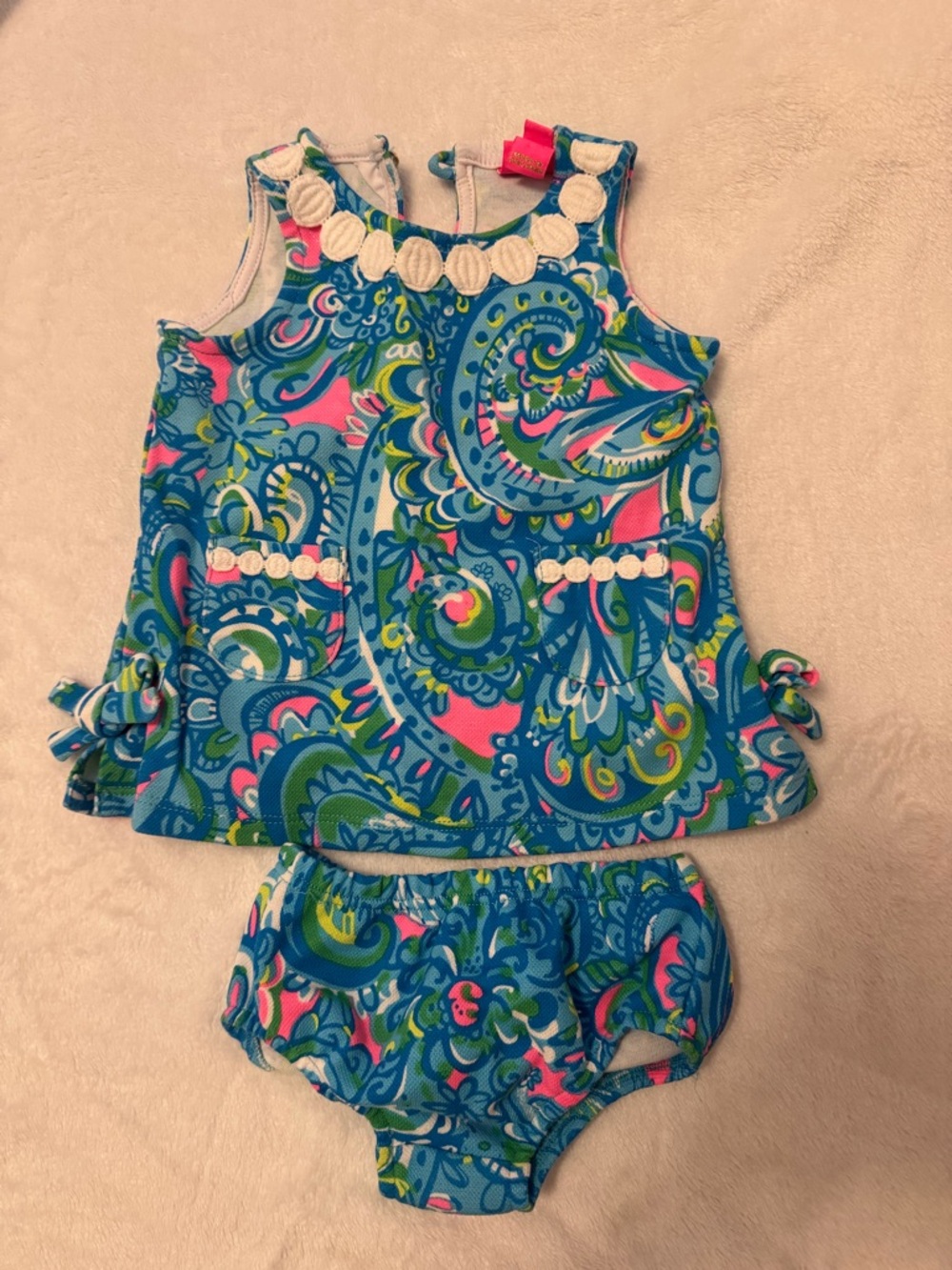 LIKE NEW Lilly Pulitzer Two-Piece Dress and Bloomers set